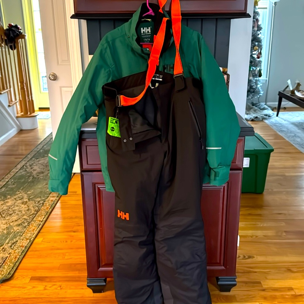 Helly, Hansen, snow pants size 16 boys